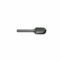 Eagle Taptek Cutting Tools SC-9 1 CYLINDRICAL BALL END SOLID CARBIDE DOUBLE CUT BURR CB-SC-9-D